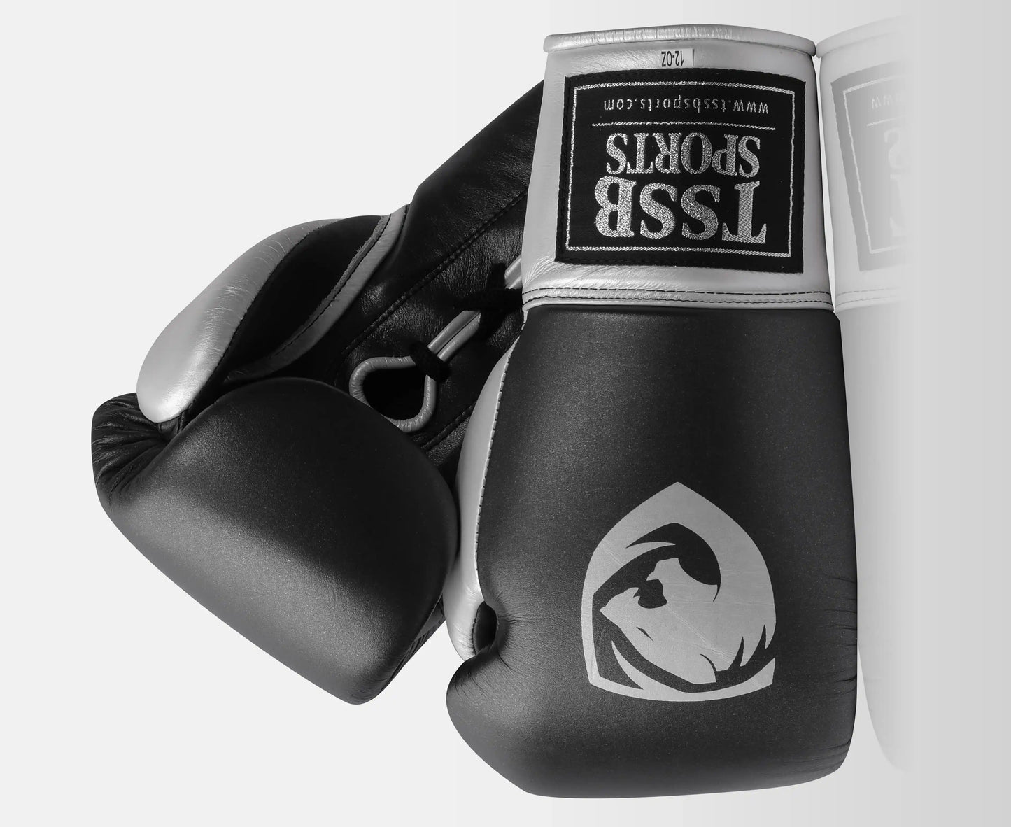 Professional Black Pearl Leather Boxing Gloves – Stylish & High-Performance