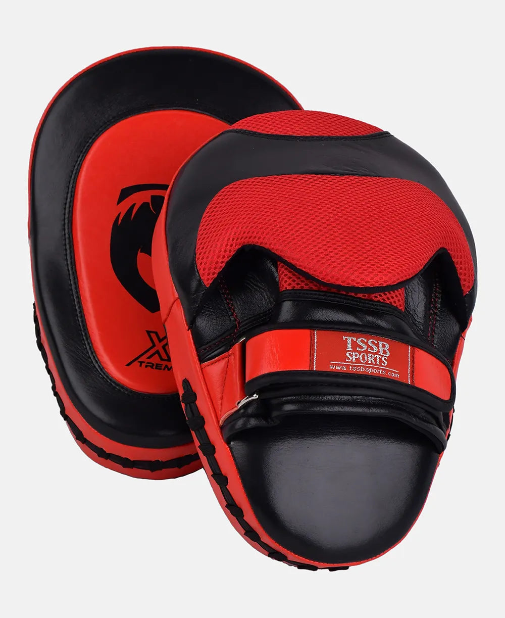 Training boxing mitts designed for coaches and fighters practice