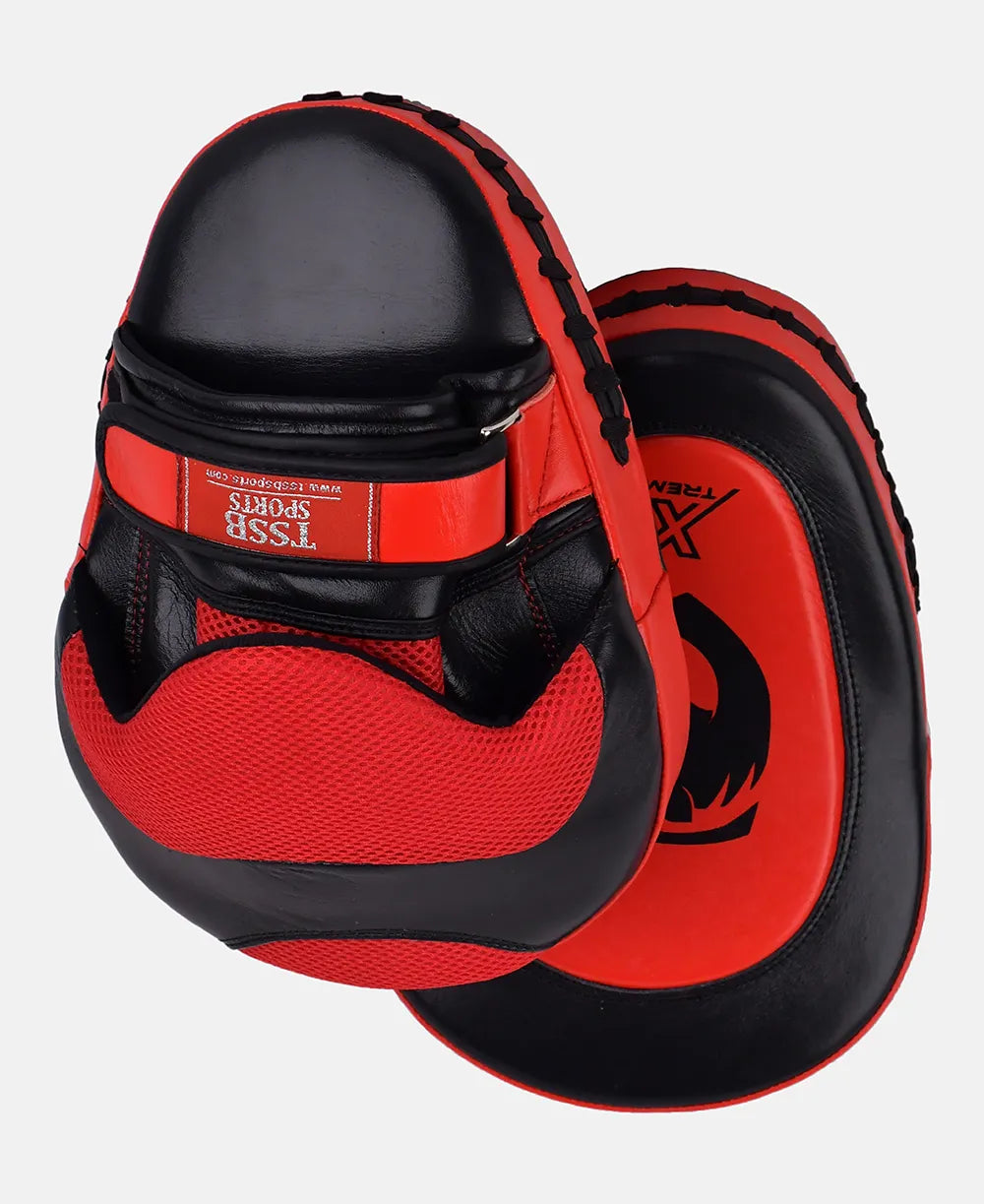 Training boxing mitts designed for coaches and fighters practice