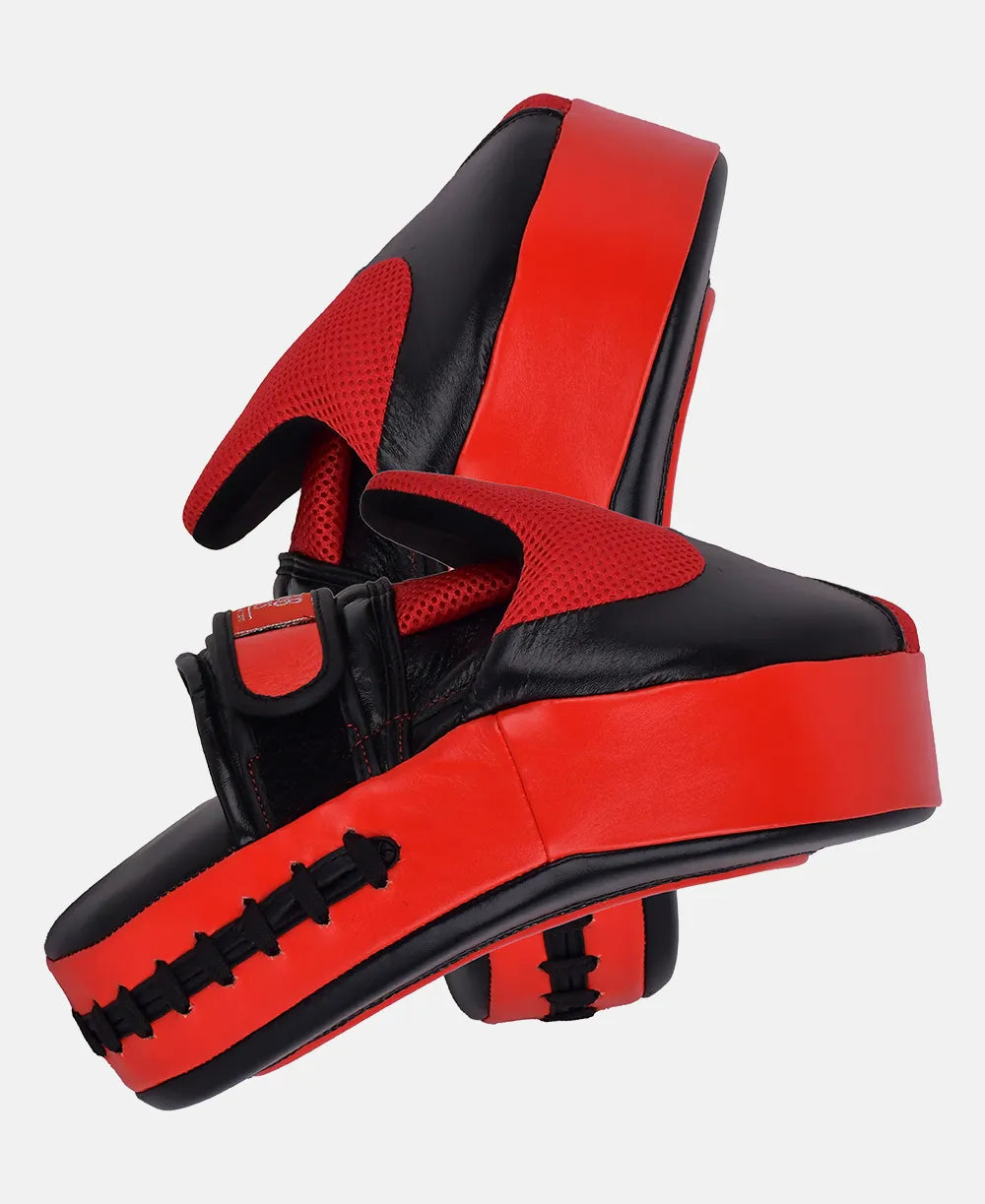 Training boxing mitts designed for coaches and fighters practice
