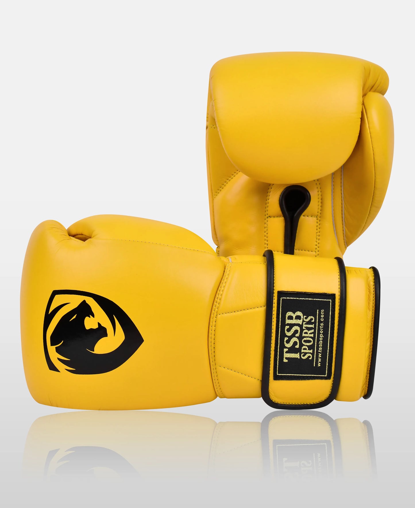 Buy Sun Shine Yellow Leather Gloves – Perfect for Boxing Training