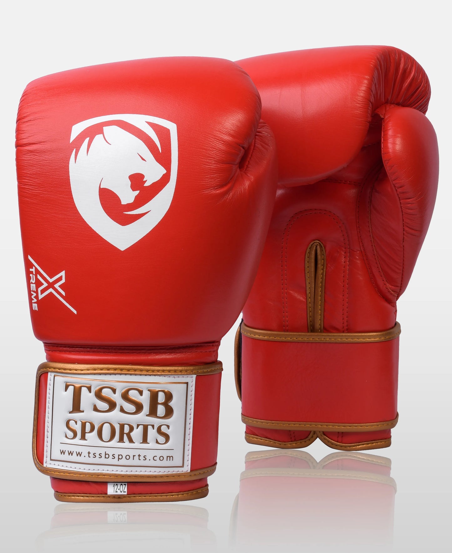 Own the Best – IBA Red Cowhide Boxing Gloves, Stylish & High-Performance