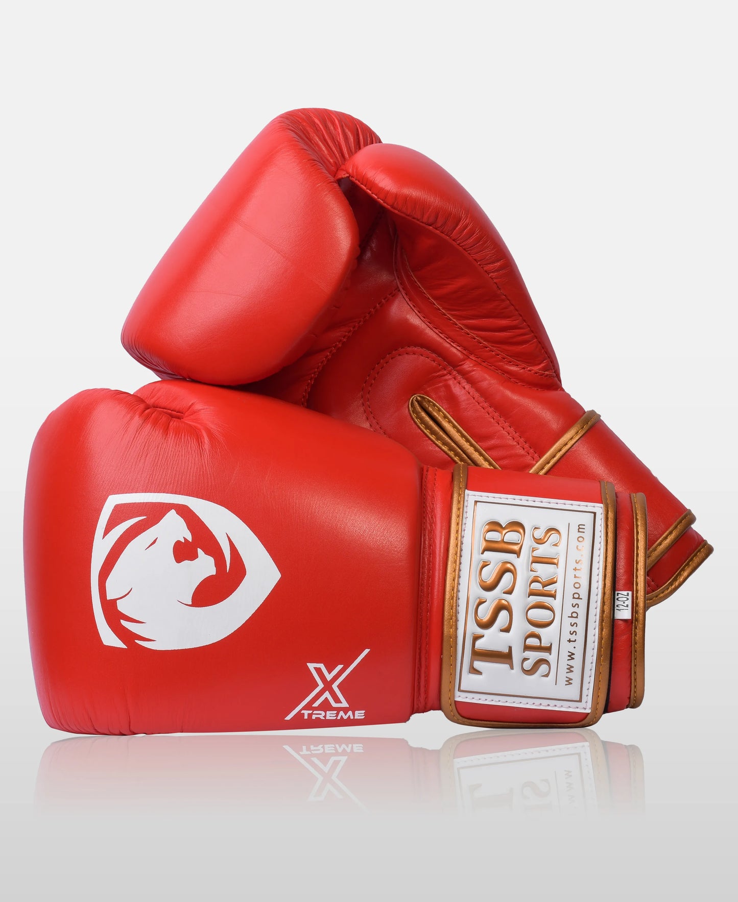 Own the Best – IBA Red Cowhide Boxing Gloves, Stylish & High-Performance