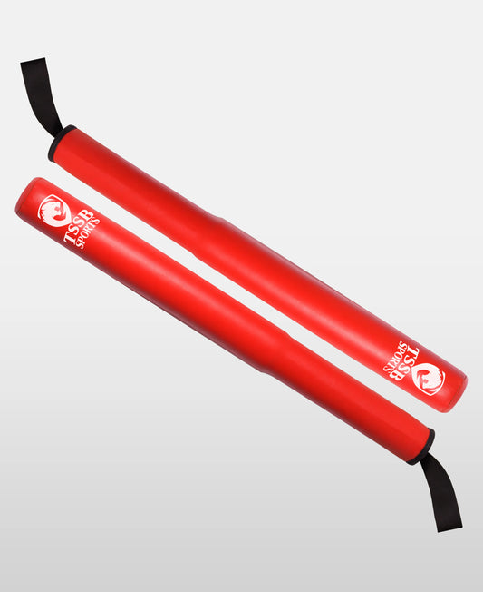 Durable IBA Red Boxing Training Sticks for Coaches & Athletes