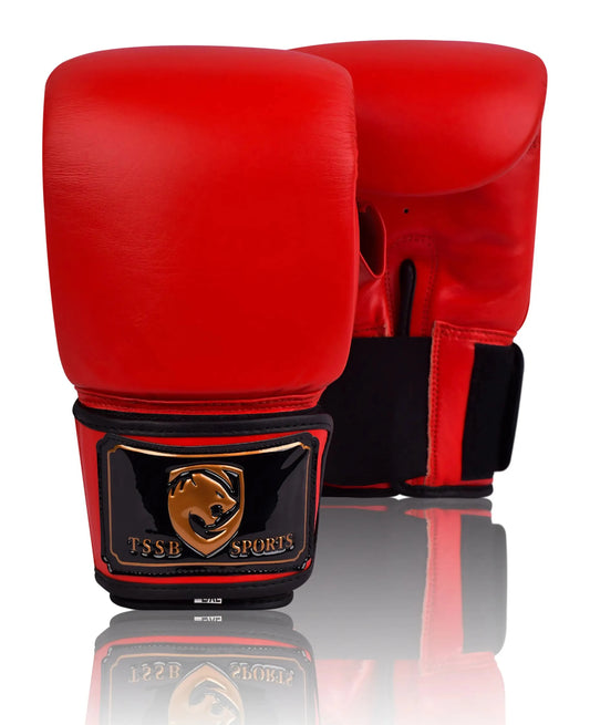 Shop Now Crimson Red High-Performance Bag Gloves for All Levels