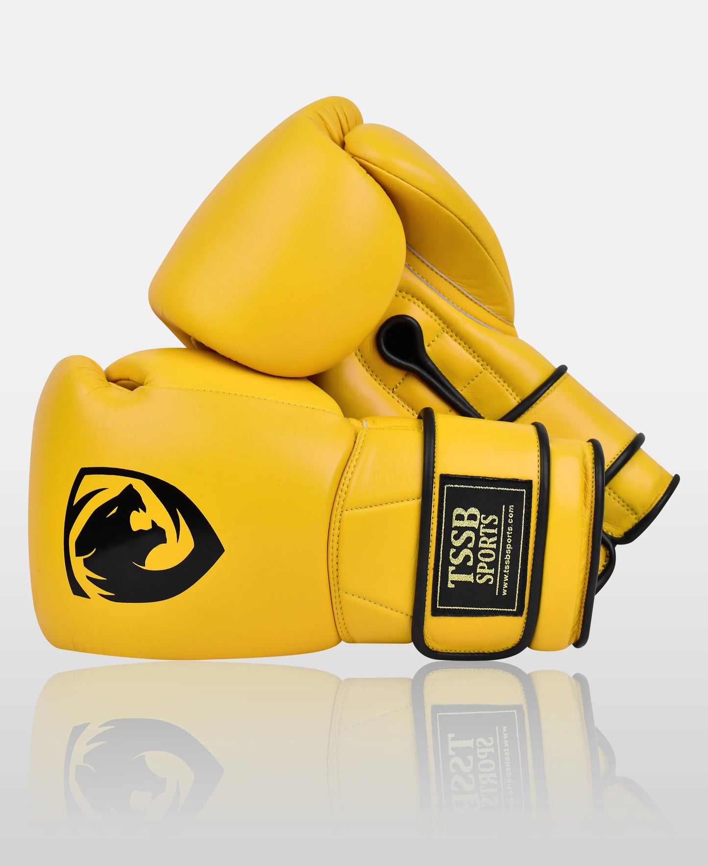 Buy Sun Shine Yellow Leather Gloves – Perfect for Boxing Training
