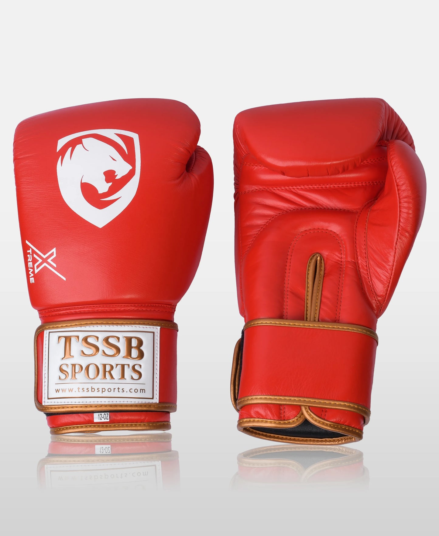 Own the Best – IBA Red Cowhide Boxing Gloves, Stylish & High-Performance