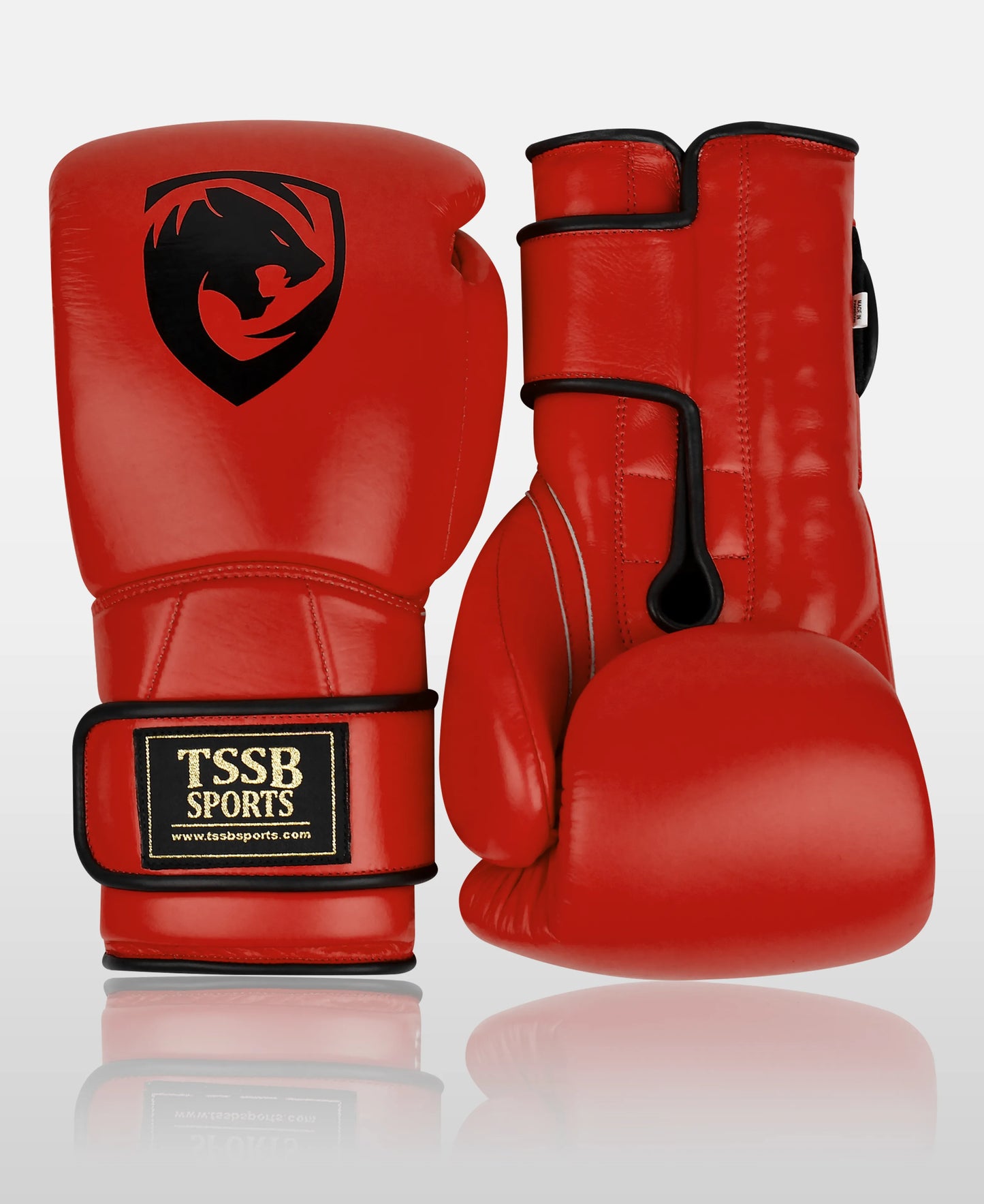 Buy Ultimate Crimson Red Custom Boxing Gloves – Genuine Leather Edition