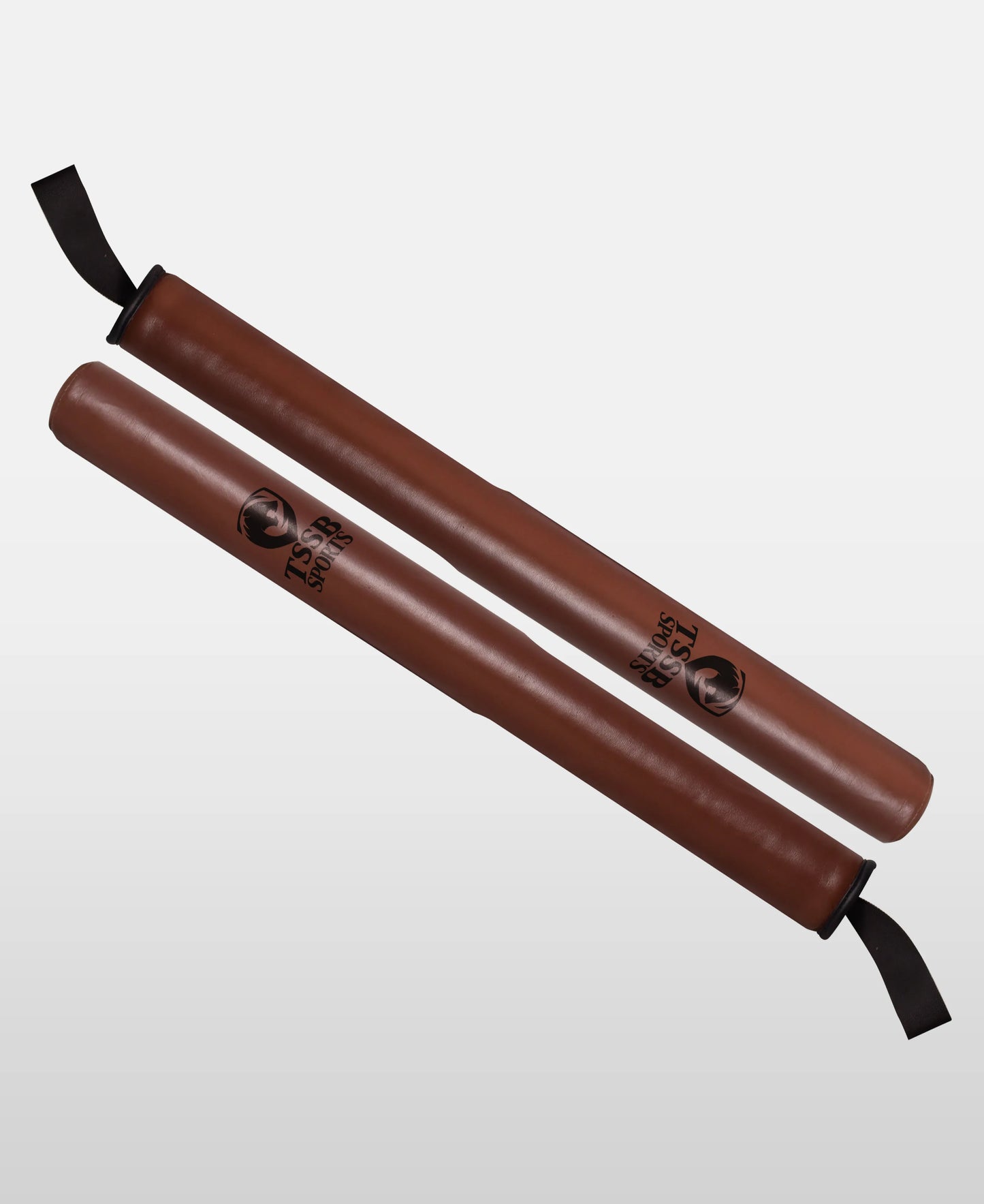 Vintage-Style Genuine Leather Boxing Sticks with Reinforced PU Piping