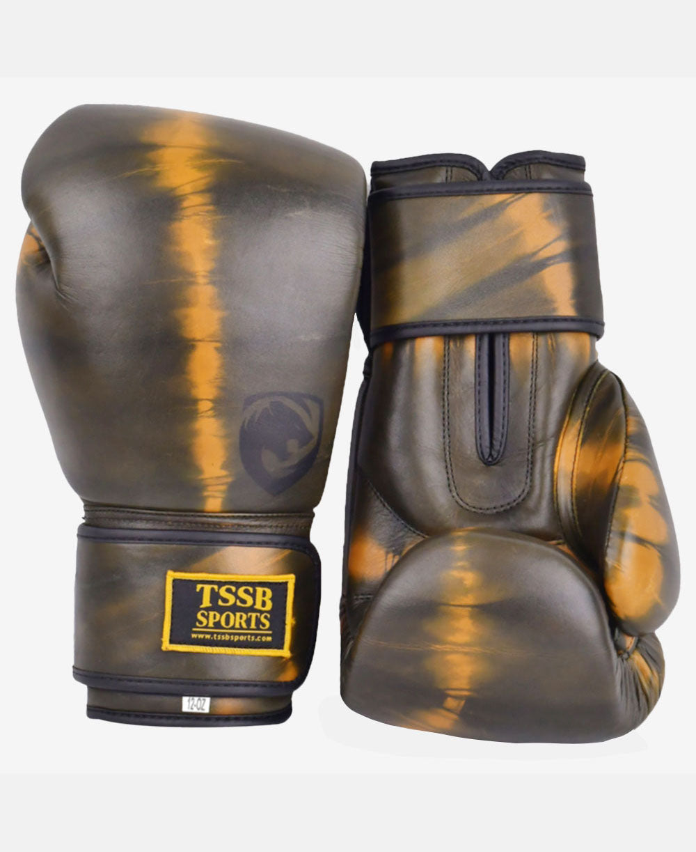Luxury Leather Boxing Gloves with Timeless Design & Precision Fit