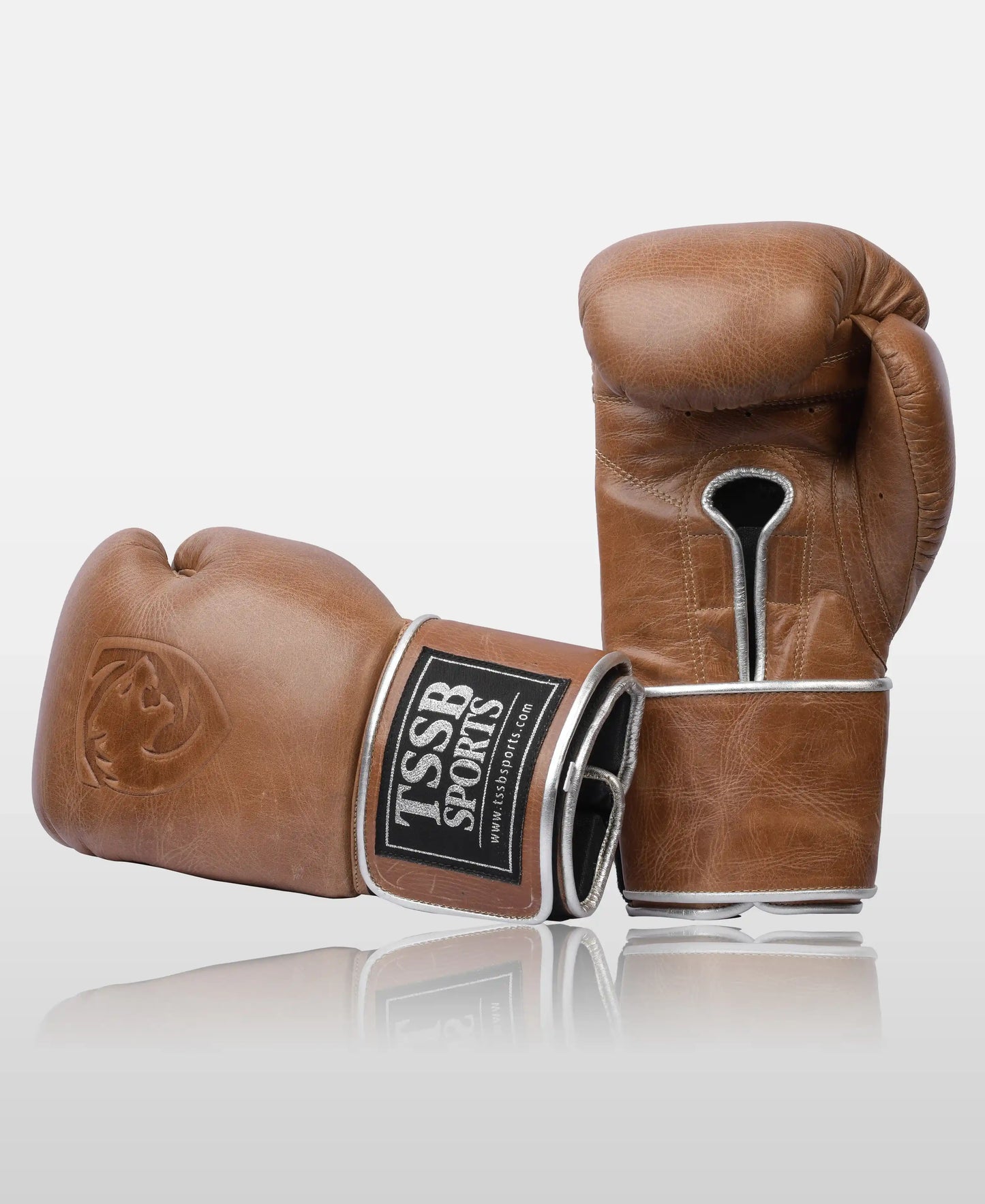 Hand-Stitched Caramel Crunch Heritage Leather Boxing Gloves – Old World Craftsmanship