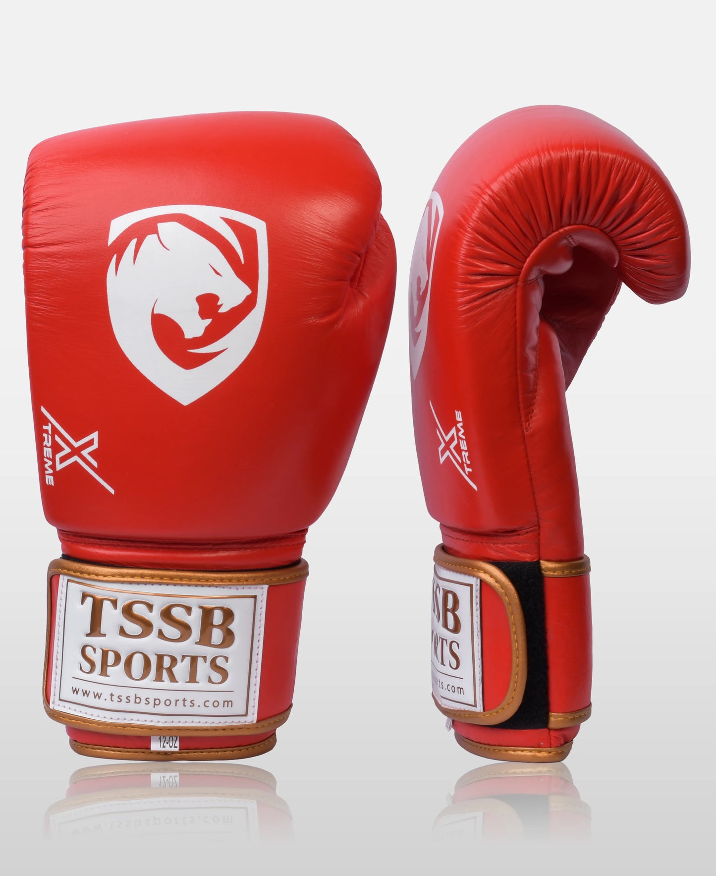 Own the Best – IBA Red Cowhide Boxing Gloves, Stylish & High-Performance