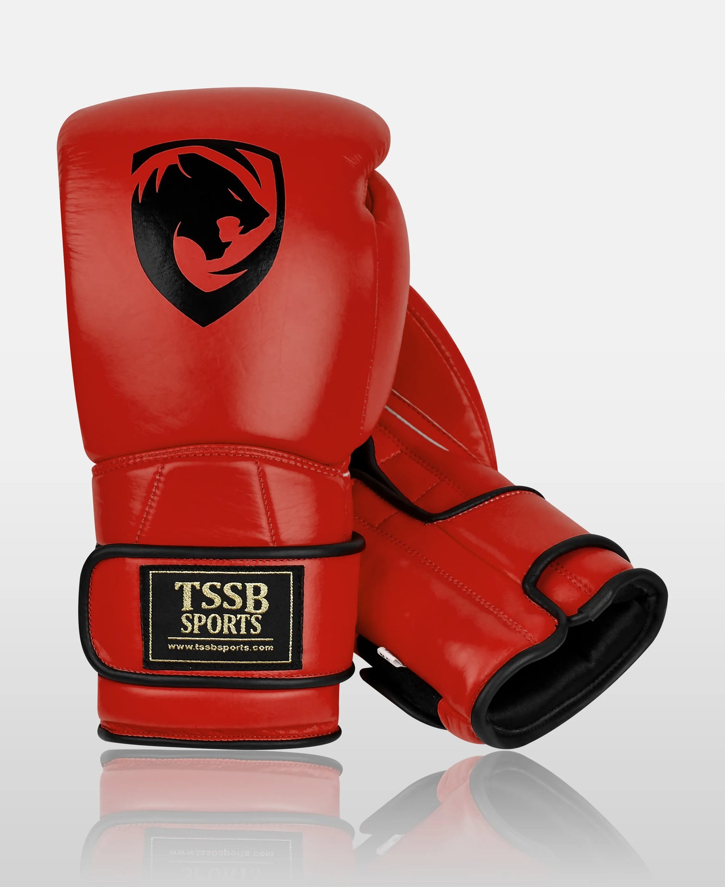 Buy Ultimate Crimson Red Custom Boxing Gloves – Genuine Leather Edition