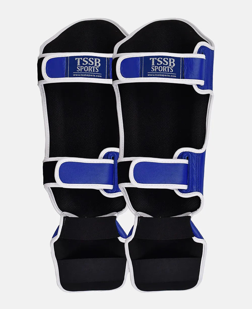 High Impact Shin Guards with Compressive Force Control Technology