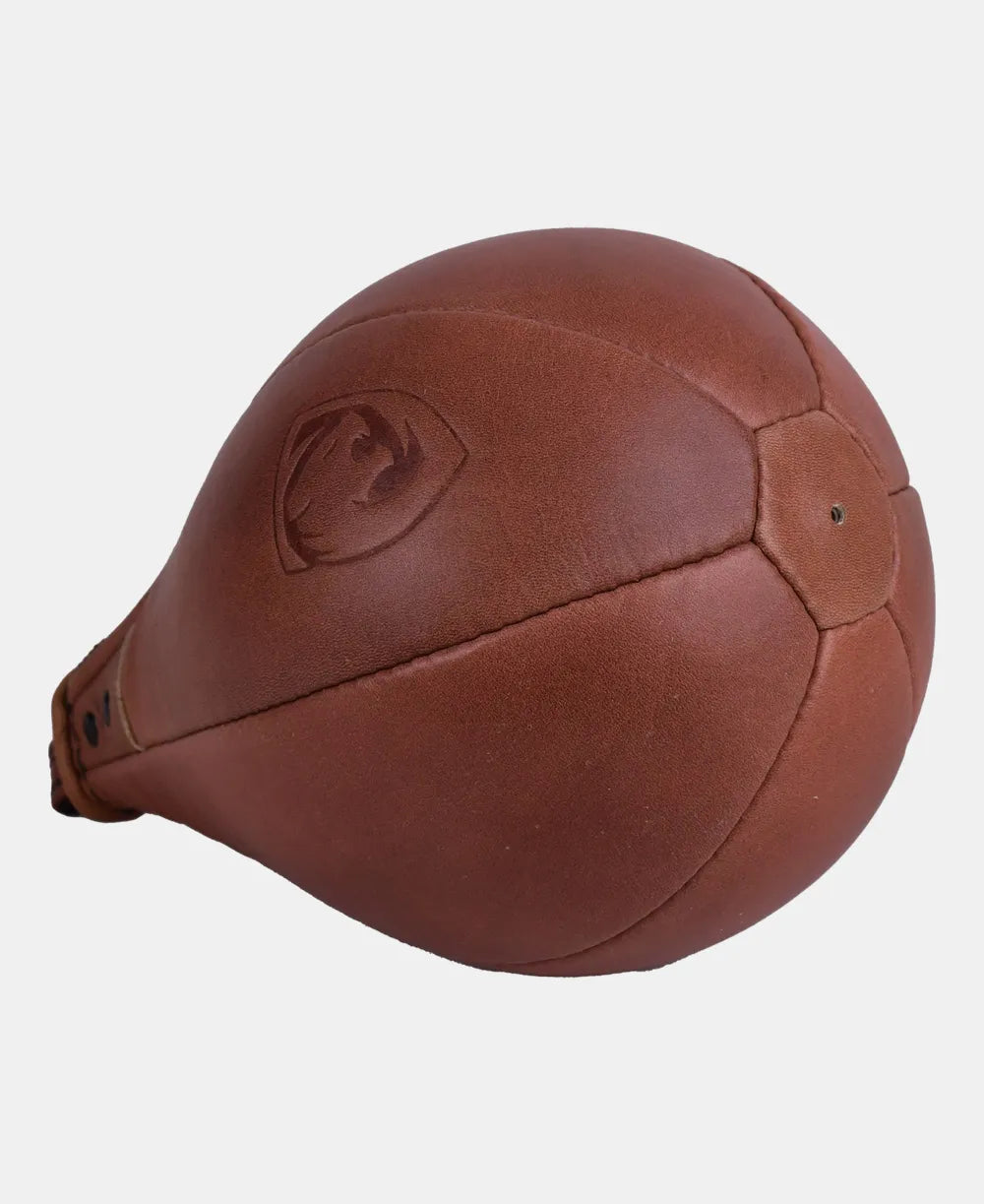 Vintage Leather Speed Bag for Punching Accuracy and Speed Training