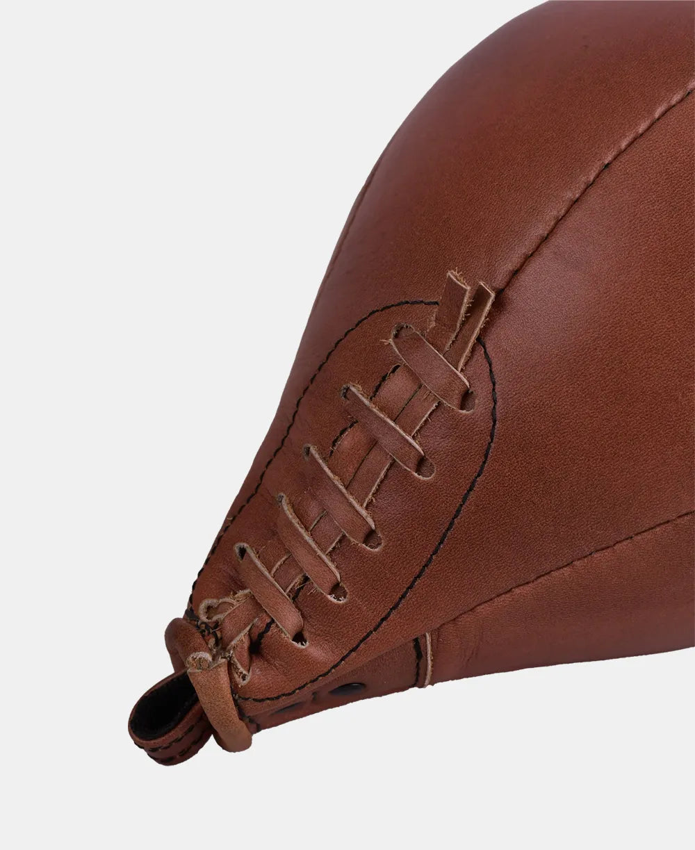 Vintage Leather Speed Bag for Punching Accuracy and Speed Training