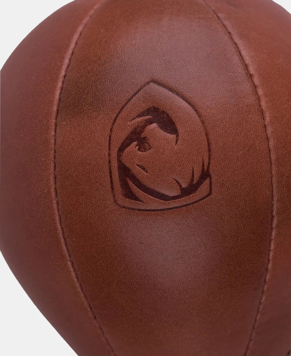 Vintage Leather Speed Bag for Punching Accuracy and Speed Training