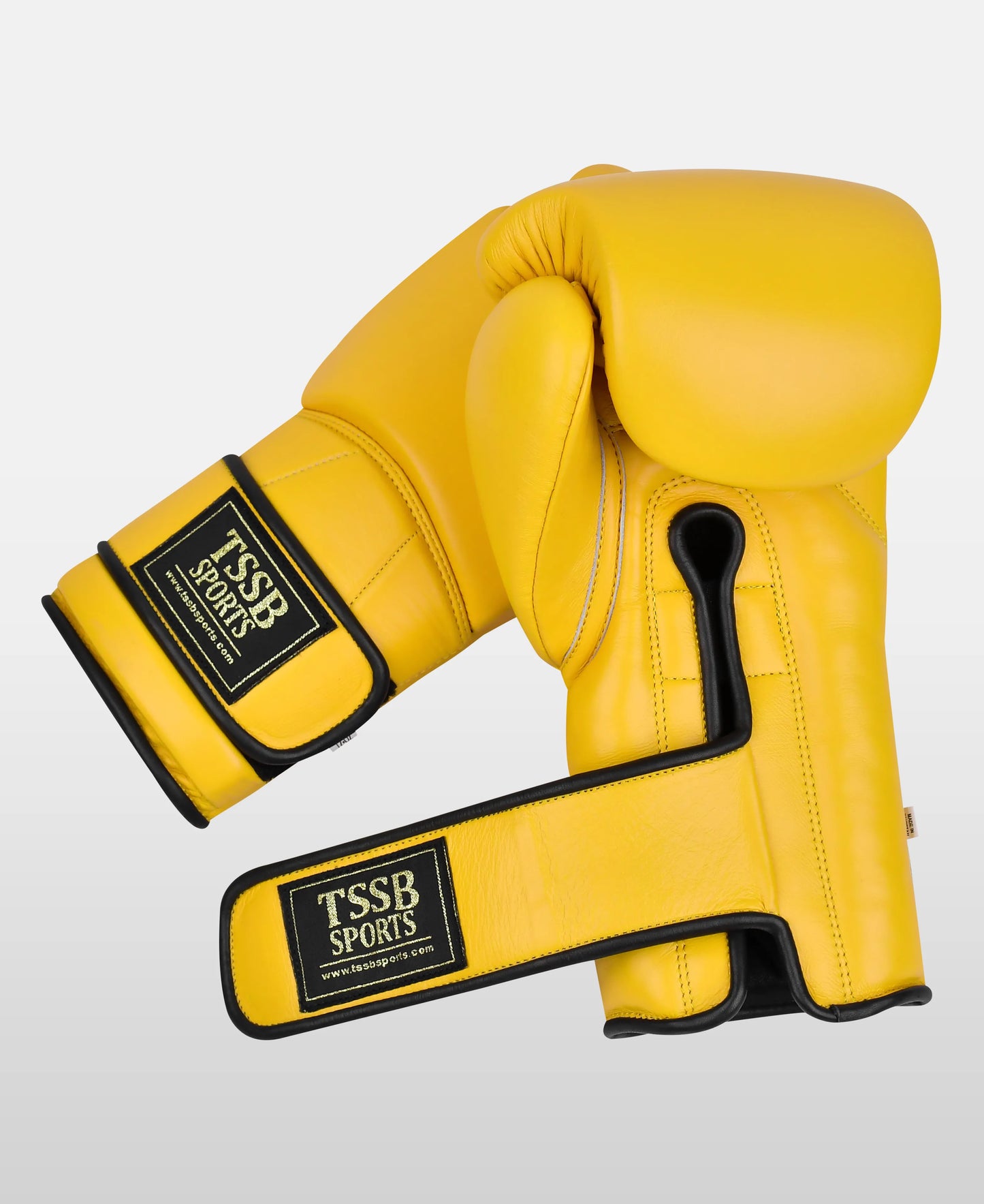 Buy Sun Shine Yellow Leather Gloves – Perfect for Boxing Training