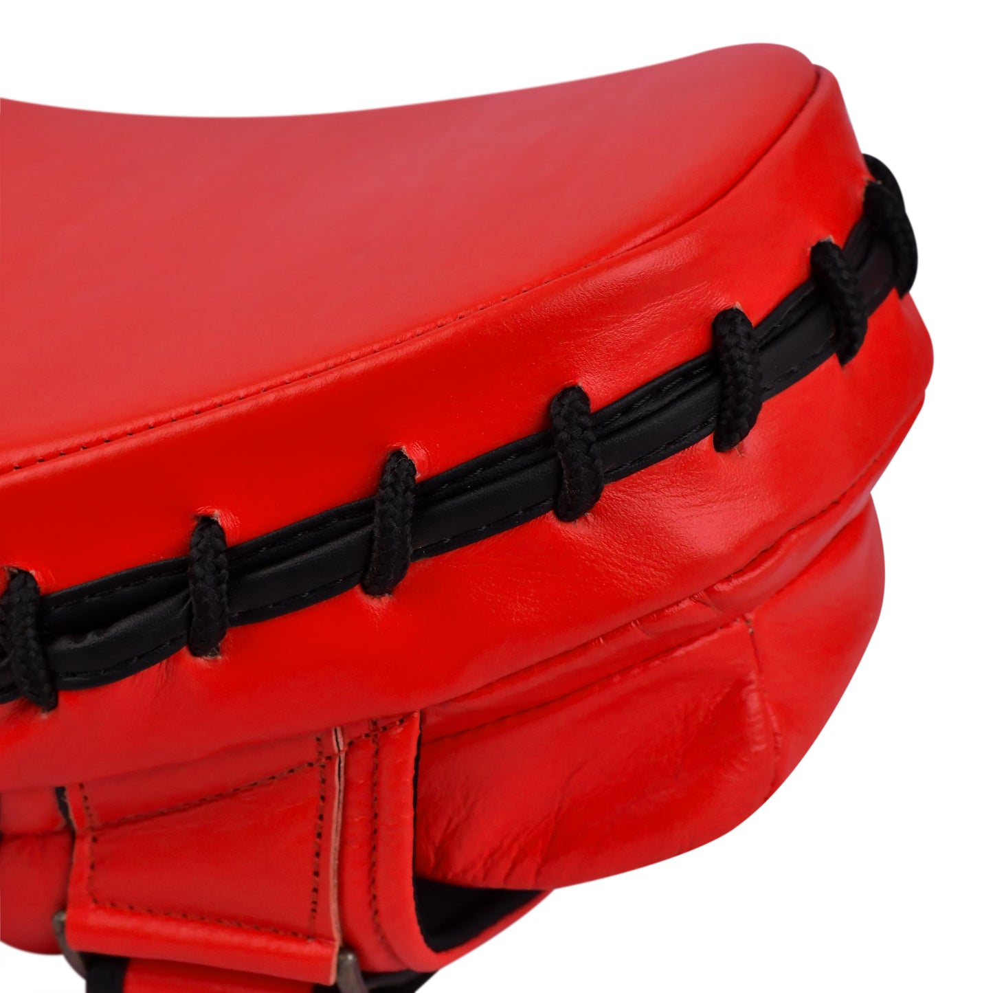 Lightweight leather focus pads with breathable and strong material
