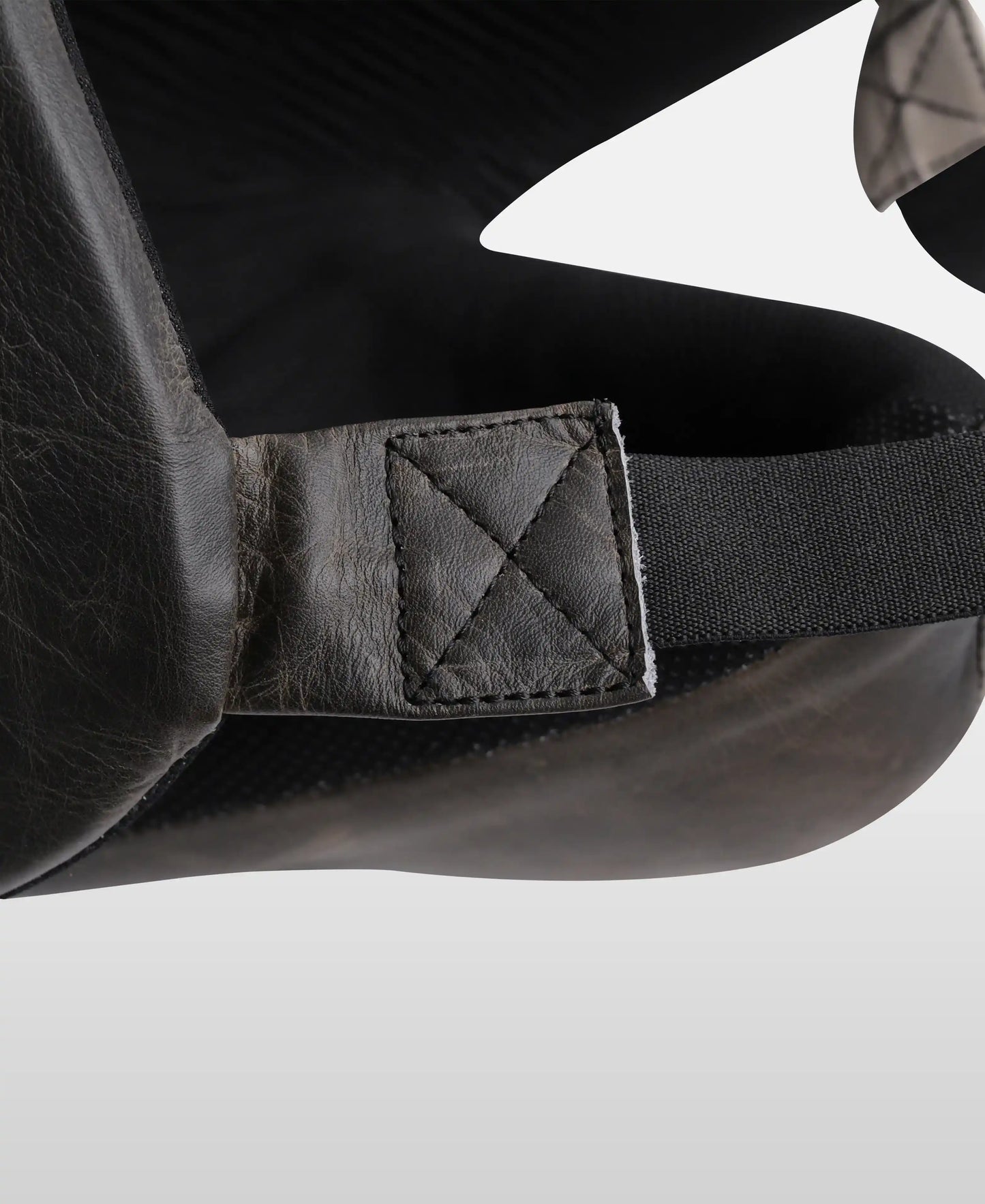 Handcrafted Leather Groin Protector – Cracker Brown & Light Khaki