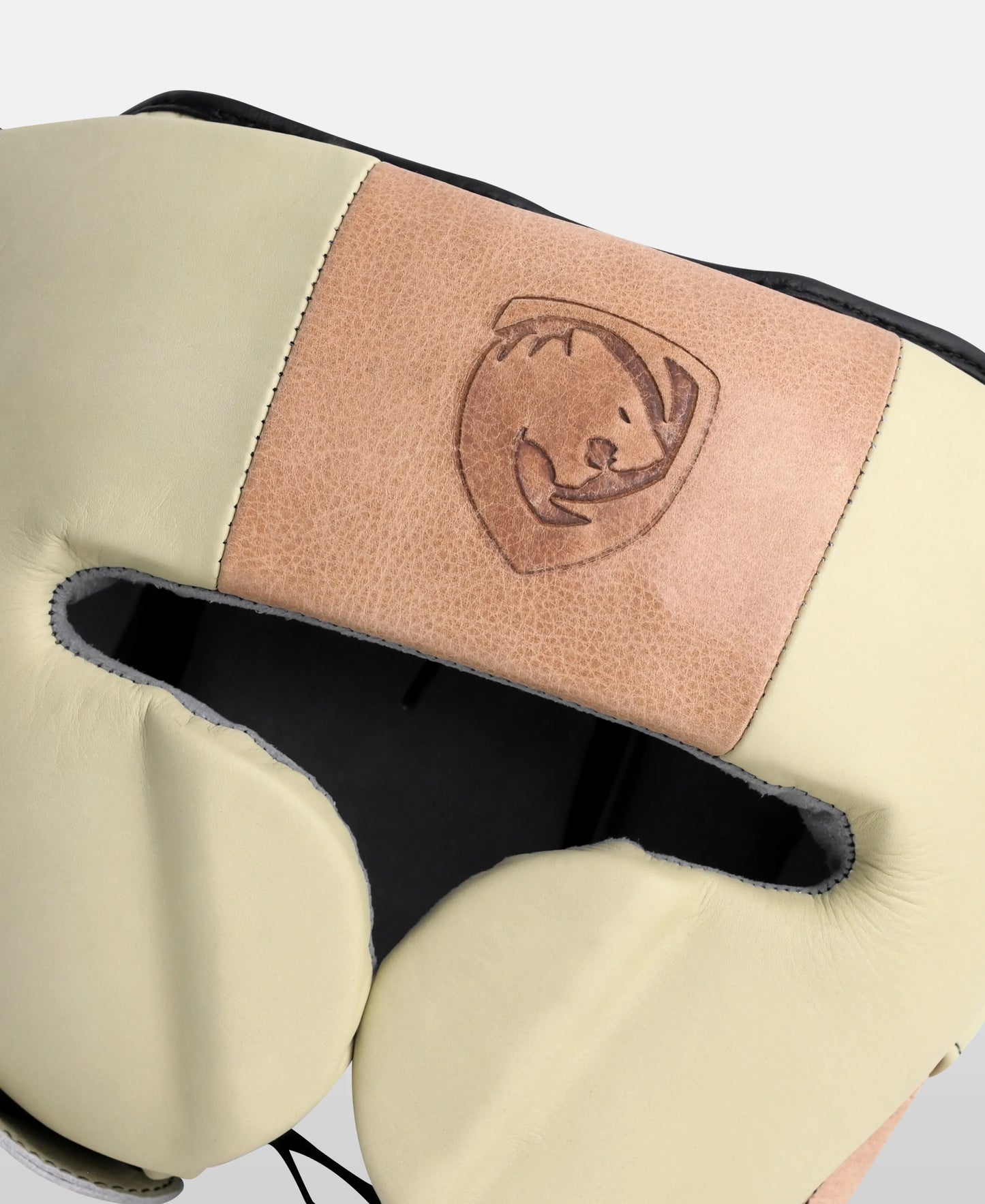 Durable Sage / Tan Sparring Head Guard for Boxing & Kickboxing