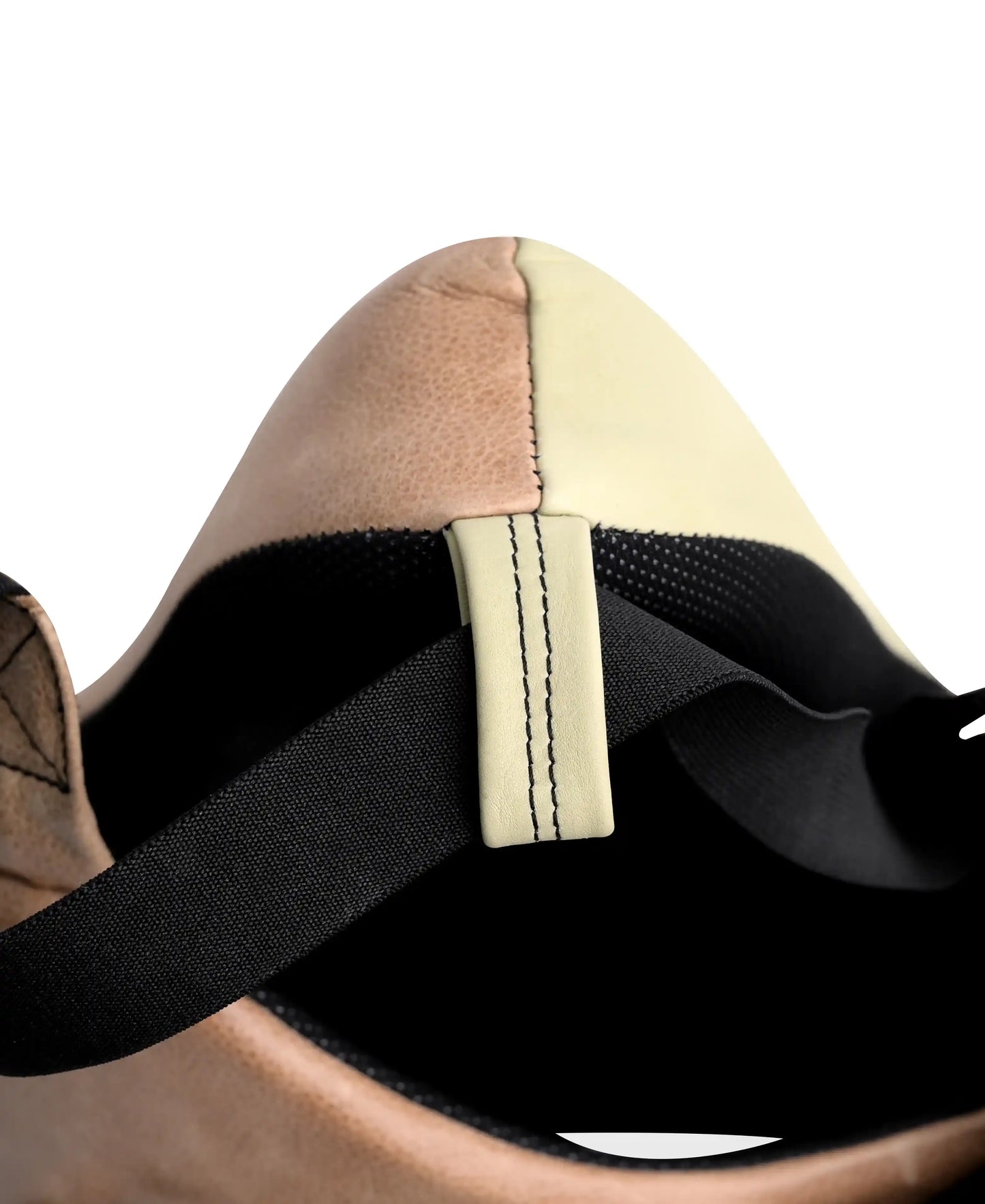 Premium MMA Groin Guard – Light Cream & Almond Brown Edition