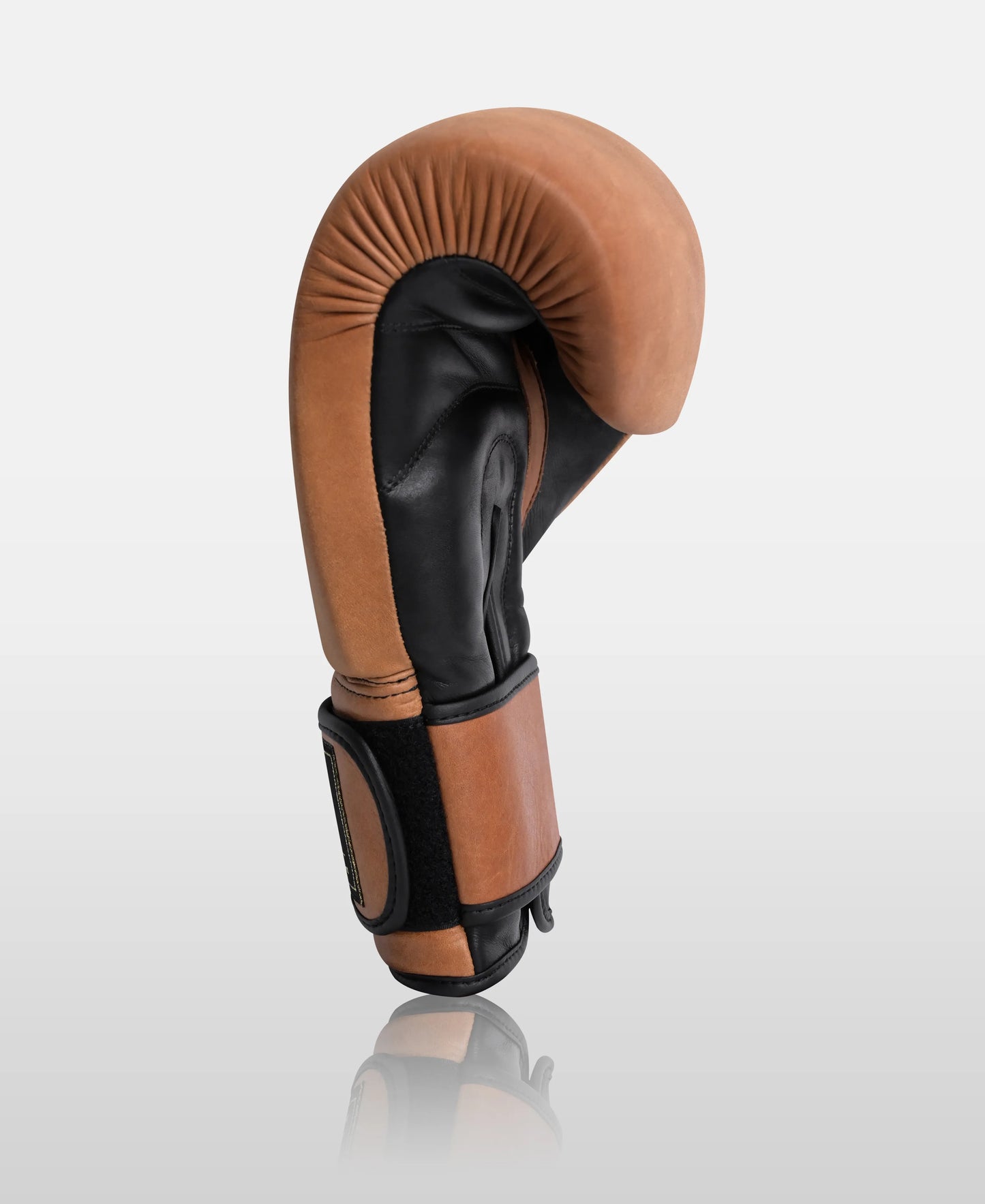 Limited Edition Khaki × Aniline Black Genuine Leather Sparring Gloves