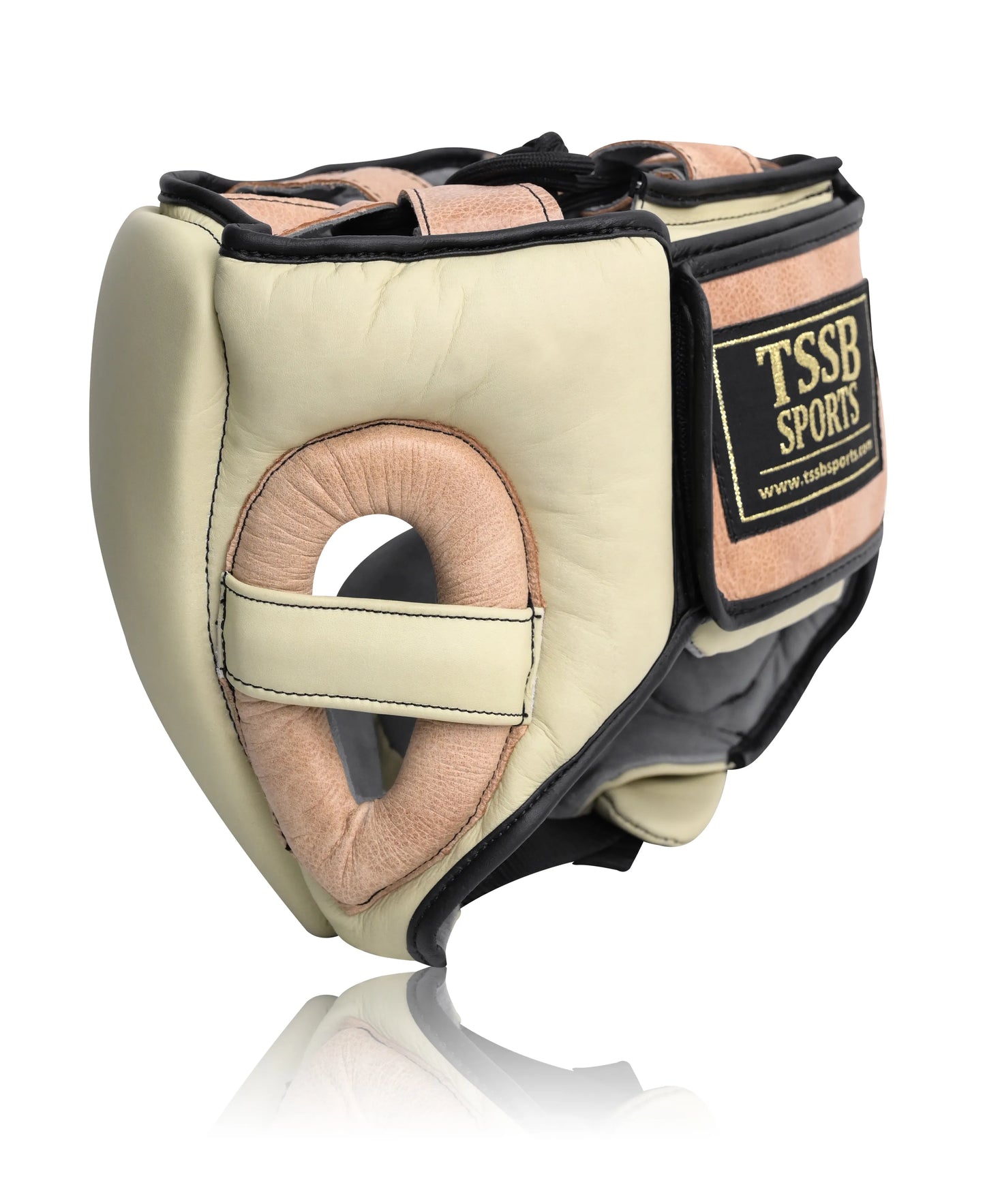Durable Sage / Tan Sparring Head Guard for Boxing & Kickboxing