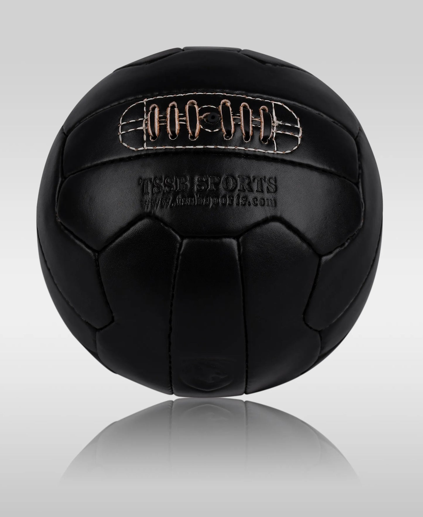 Buy Legendary Futbol Soccer Ball – Natural Black Leather, Special 18x Panels