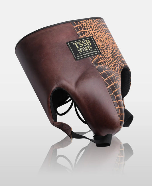 Buy Premium Crocodile Texture Leather Boxing Groin Guards