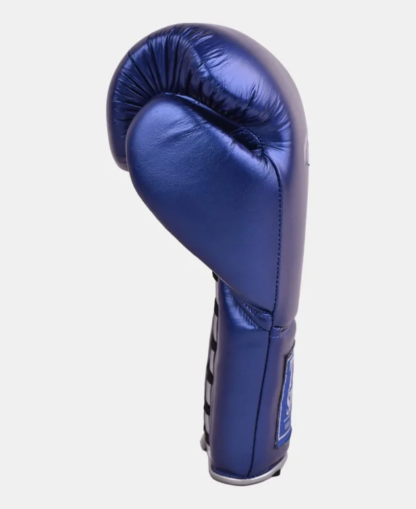 Royal Blue Lace up Training Boxing Gloves TSSB P1